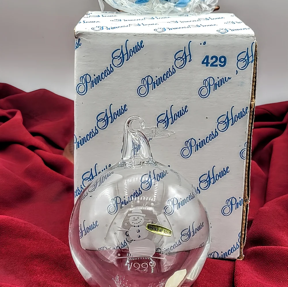 Princess House boxed crystal
